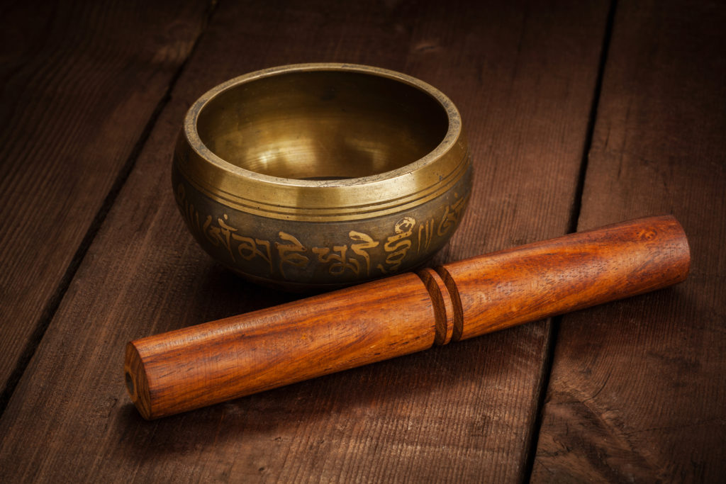 Tibetan singing bowl
