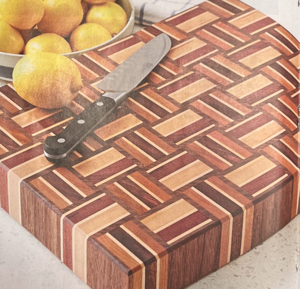 Basketweave Cutting Board