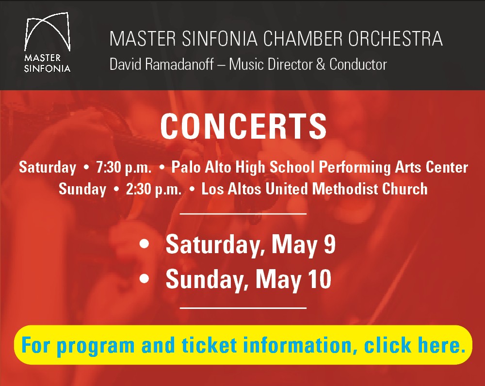 Master Sinfonia Concerts