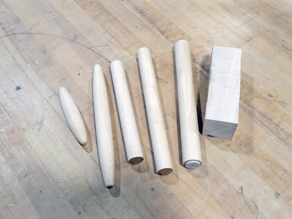 Woodturning - Dumpling Rolling Pins